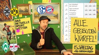 Bundesliga Tipps 15. Spieltag 22/23 | u.a. Werder- Leipzig, Schalke- Bayern | Prognosen | 10.11.22