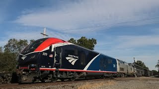 Amtrak 309 Leads City Of New Orleans