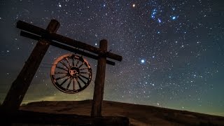 星空のある風景 タイムラプス#55　４Ｋ　～ 満天の星空 冬の天の川 / 長野県霧ヶ峰高原 ～　 Starry Night Timelapse #55 4K  星景微速度撮影