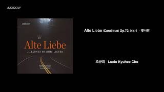 [오디오가이] 조규희- Johannes Brahms : Alte Liebe Op.72, No.1 옛사랑