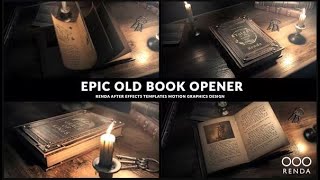 Old Book Opener | After Effect Template | Videohive