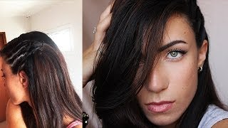 How To Fake Side Shave - EASY Twisted Braids | MakeupAndArtFreak