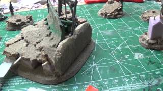 Completed Assembly - White Scars Objective Marker Set - Titan Terrain Studio