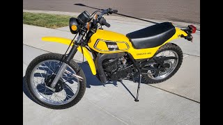 1978 Yamaha DT400 Restored