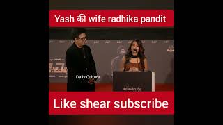 Yash Choudhary की wife radhika pandit|yash|radhika pandit
