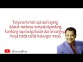 Tanya Sama Hati (Lirik) - P Ramlee dan Normadiah