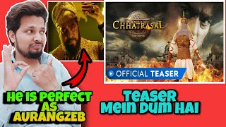 CHHATRASAL Teaser Reaction | Ashutosh Rana | Mx Player | Historical Drama