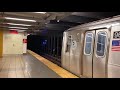 nyc subway lefferts blvd bound r160 a train u0026 r160b siemens e @ 14th street