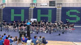 Harrison High School Wind Ensemble Band 2022 Pops In The Park