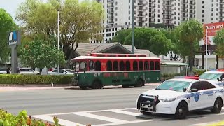 Revelan detalles del accidente en que un hombre murió arrollado por un trolley en Miami