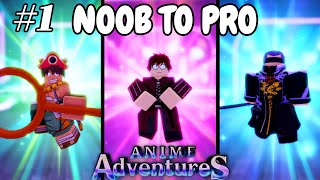 *INSANE* Start As A F2P In Anime Adventures Noob To Pro! (EP 1)