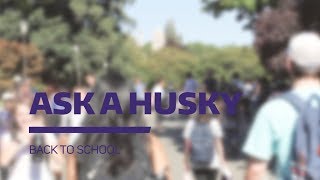 Ask a Husky: Back to School