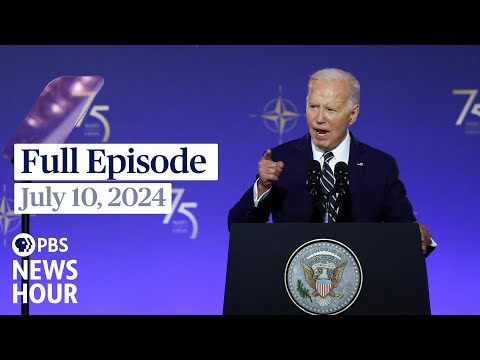 PBS News Hour full episode, July 10, 2024