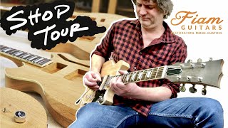 Guitar Builders SHOP TOUR - Fiam Guitars