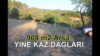 SATILMIŞTIR...Kazdağları İçinde Arsa 904 m2 Yenice Ballıçay Köyü