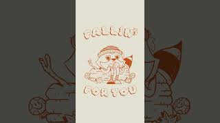 Fallin' For You⁠ 😍 available as a tote bag & a shirt 🍂 #chillhop #merch #animation #lofi #beats