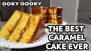 THE BEST CARAMEL CAKE RECIPE EVER! | EASY CARAMEL TO MAKE