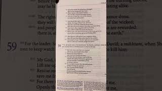 Psalms (Tehillim) 59 | Tanakh/Old Testament | Audio Bible | CJB | Complete Jewish Bible