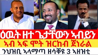 ዕዉት ዘተ ጌታቸውን ኣብይን፣ ኣብ ኣፍሞት ዝርከብ ጀነራል፣ ንኣላማጣ ዘሳቐዩ ኣዘዝቲ #tigray_tv #tigraynews #eritv #dimtsi_weyane