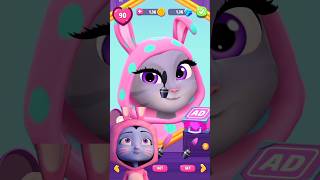 Vampirina💜 Hauntely- My Talking Angela 2 #shorts #trending #vampirina