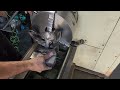 crankshaft machining by lathe using fixture lathe