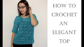 How To Crochet an Elegant Top