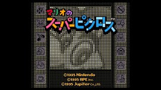 雑談しながらマリオピクロスやる男