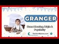 Granger - Baby Boy Name Meaning, Origin & Popularity - RandomNames.com