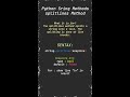 splitlines Method - Python String Methods