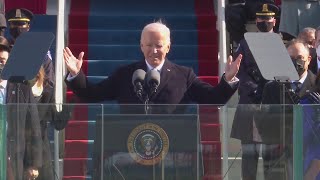 Watch President Joe Biden’s inauguration speech