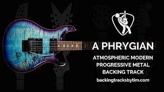 Atmospheric Modern Progressive Metal Backing Track in A Phrygian | 120 BPM