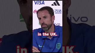 Gareth Southgate was happy to give one journalist a geography lesson 🌍 #football #sport #worldcup