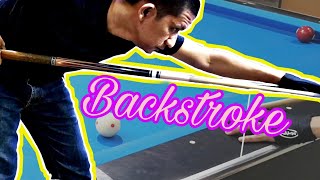 Kesalahan mengayunkan stick billiard - cara backstroke biliar yang benar