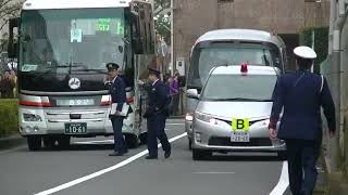 パトカー緊急走行【100】奈良県警察　警官同士がトラブル？【Japanese Police car】