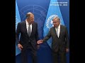 Menlu Rusia Lavrov bertemu dengan Sekjen PBB Guterres di sela-sela Majelis Umum PBB