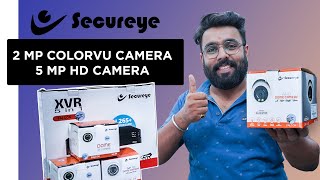 Secureye's 2 MP ColorVU \u0026 5 MP HD Side-By-Side Review