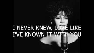 I have nothing (-6) - Whitney Houston - Karaoke male lower