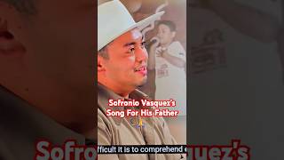 SofronioVasquez's Emotional Song For His Father | Must Watch! 😢