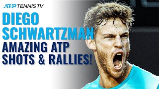 Diego Schwartzman: Best Shots & Rallies on the ATP Tour!