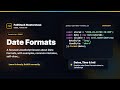 Date Formats Explained | FullStack Masterclass JavaScript Course