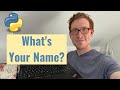 Python Hackerrank Solutions | What's Your Name Easy Problem