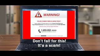 Don't Fall For This Virus Warning Scam!
