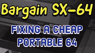 Bargain Commodore SX-64 Repair