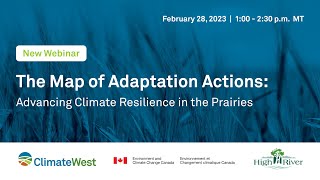 The Map of Adaptation Actions: Advancing Climate Resilience in the Prairies