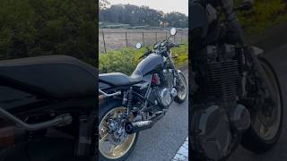 O様　zephyr1100 車検取得・構造変更登録完了。　試乗チェック　キツくない程よく前傾なツーリングもワインディングも楽しい万能セパハン仕様　キャブのセッティングはもう少し煮詰めて行きましょう