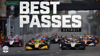 BEST passes and overtakes from 2024 Detroit Grand Prix | Onboard Camera | INDYCAR