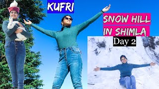 शिमला से कुफरी सिर्फ रु30 में | Snow Activities in Shimla | Himachal Pardesh | Best place of Shimla