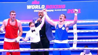 Finals (+92kg) CHALOYAN Davit (ARM) vs  PETROVSKII Mark (RBF) | AIBA WCHs 2021