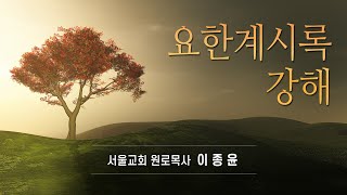 요한계시록 강해 -  일곱 대접 재앙 장 마귀의 활동 무대 심판  (요한계시록 16장17-21)