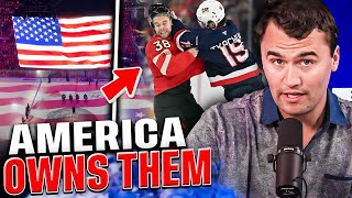 Team USA SMACKS The Canadians After They Boo Our National Anthem